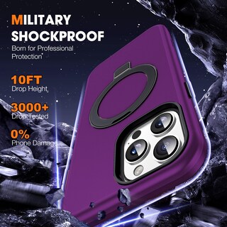 Foto 6 | Foto 6 | Funda Xiewe Diseñada Para Iphone 13 Pro Max De 6.7 Pulgadas Color Morado - Venta Internacional.
