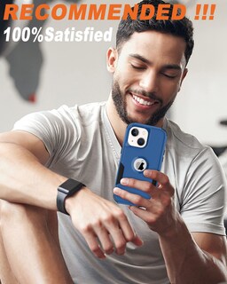 Foto 7 | Foto 7 | Funda Ronshieh Defender Para Iphone 14 Con Accesorios Color Azul - Venta Internacional.