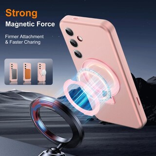 Foto 3 | Foto 3 | Funda De Teléfono Duiduiq Para Samsung Galaxy S24 Plus Rose Gold - Venta Internacional.