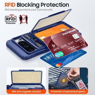 Foto 3 | Foto 3 | Funda De Teléfono Cenmaso Para Google Pixel 9/9 Pro Con Tarjetero - Venta Internacional.