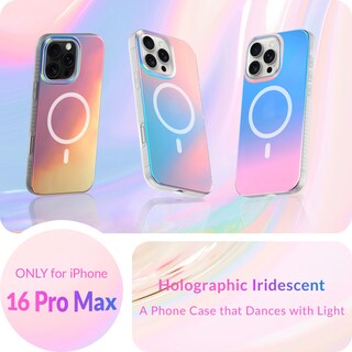 Foto 2 | Foto 2 | Funda De Teléfono Lonli Hue Magnetic Para Iphone 16 Pro Max - Venta Internacional.