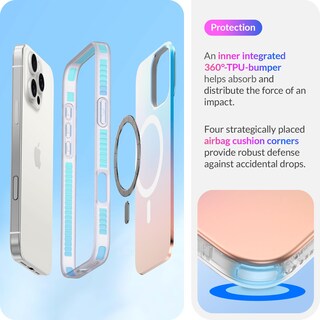 Foto 5 | Foto 5 | Funda De Teléfono Lonli Hue Magnetic Para Iphone 16 Pro Max - Venta Internacional.