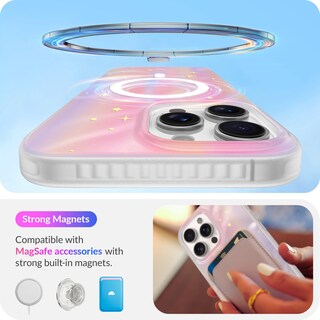 Foto 3 | Foto 3 | Funda De Teléfono Lonli Hue Magnetic Para Iphone 16 Pro Dreamy Night - Venta Internacional.