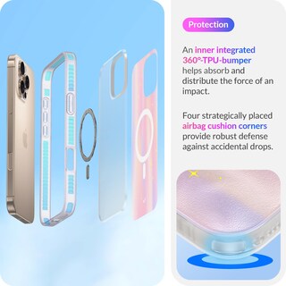 Foto 4 | Foto 4 | Funda De Teléfono Lonli Hue Magnetic Para Iphone 16 Pro Dreamy Night - Venta Internacional.