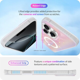 Foto 5 | Foto 5 | Funda De Teléfono Lonli Hue Magnetic Para Iphone 16 Pro Dreamy Night - Venta Internacional.
