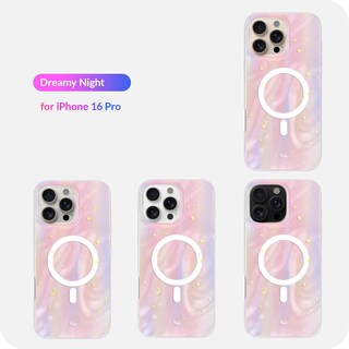 Foto 7 | Foto 7 | Funda De Teléfono Lonli Hue Magnetic Para Iphone 16 Pro Dreamy Night - Venta Internacional.