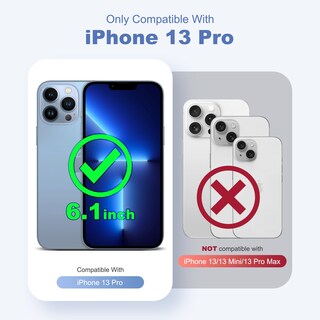 Foto 2 | Foto 2 | Funda De Teléfono Yemoran Compatible Con Iphone 13 Pro De 6.1 Pulgadas Verde - Venta Internacional.