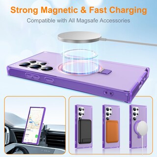 Foto 5 | Foto 5 | Funda De Teléfono Riasolin Para Samsung Galaxy S24 Ultra Purple - Venta Internacional.