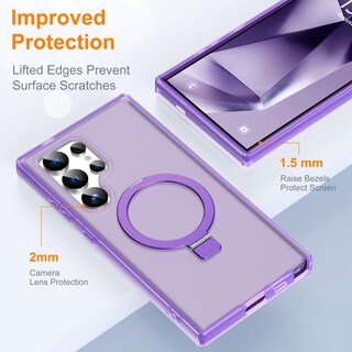 Foto 6 | Foto 6 | Funda De Teléfono Riasolin Para Samsung Galaxy S24 Ultra Purple - Venta Internacional.