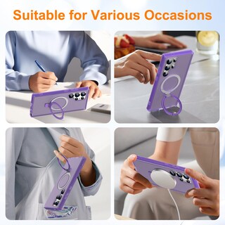 Foto 7 | Foto 7 | Funda De Teléfono Riasolin Para Samsung Galaxy S24 Ultra Purple - Venta Internacional.