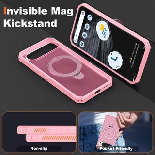 Foto 6 | Foto 6 | Funda De Teléfono Vijisea Para Google Pixel 9 Pro Xl Rosa - Venta Internacional.