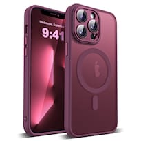 Funda De Teléfono Yemoran Compatible Con Iphone 13 Pro Max Roja - Venta Internacional.