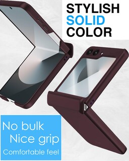 Foto 7 | Foto 7 | Funda De Teléfono Stormtal Para Samsung Galaxy Z Flip 6 Wine - Venta Internacional.