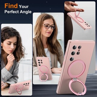 Foto 4 | Foto 4 | Funda De Teléfono Duiduiq Para Samsung Galaxy S24 Ultra Rose Gold - Venta Internacional.