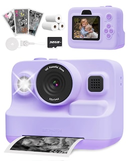 Foto 1 | Foto 1 | Cámara Instantánea Anchioo Para Niños De 3 A 12 Años Con Pantalla De 2.4 Pulgadas Color Morado - Venta Internacional.