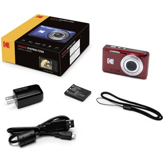 Foto 4 | Foto 4 | Cámara Digital Kodak Pixpro Fz55 Roja 16mp 5x Zoom 1080p - Venta Internacional.