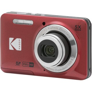Foto 7 | Foto 7 | Cámara Digital Kodak Pixpro Fz55 Roja 16mp 5x Zoom 1080p - Venta Internacional.