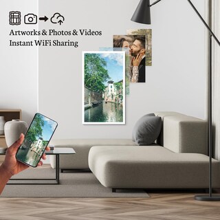 Foto 2 | Foto 2 | Marco De Fotos Digital Bsimb 21.5 Pulgadas Fhd 1920x1080 64gb - Venta Internacional.