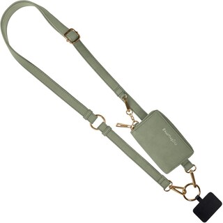 Foto 1 | Foto 1 | Funda Bandolera Con Cordón Para Teléfono Save The Girls Clip And Go Sage - Venta Internacional.