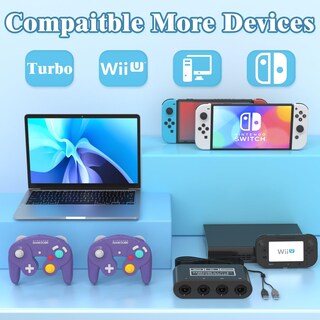 Foto 2 | Foto 2 | Adaptador De Mando Gamecube Pdobq Para Nintendo Switch - Venta Internacional.