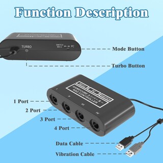 Foto 5 | Foto 5 | Adaptador De Mando Gamecube Pdobq Para Nintendo Switch - Venta Internacional.