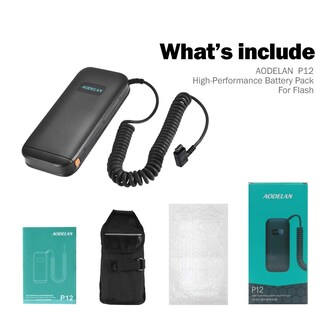 Foto 7 | Foto 7 | Paquete De Baterías De Flash Externo Aodelan Para Canon Speedlite - Venta Internacional.