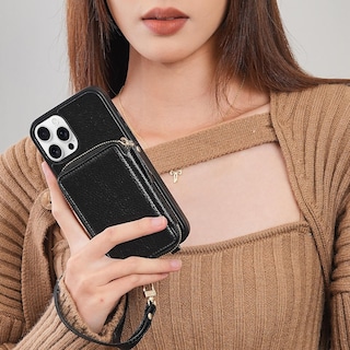 Foto 4 | Foto 4 | Funda Tipo Cartera Zve Para Iphone 16 Pro Con Tarjetero De 6 3 Pulgadas Color Negro - Venta Internacional.