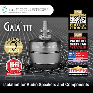 Foto 5 | Foto 5 | Patas De Aislamiento Para Altavoces Y Subwoofers Isoacoustics Gaia Iii - Venta Internacional.