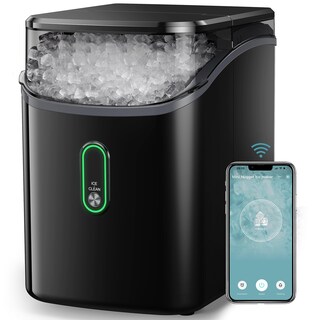Foto 1 | Foto 1 | Máquina De Hielo En Forma De Pepitas Silonn Para Encimera Wifi 15 Kg/24 Horas 3 Libras/24 Horas - Venta Internacional.