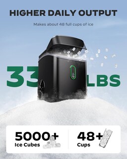 Foto 4 | Foto 4 | Máquina De Hielo En Forma De Pepitas Silonn Para Encimera Wifi 15 Kg/24 Horas 3 Libras/24 Horas - Venta Internacional.