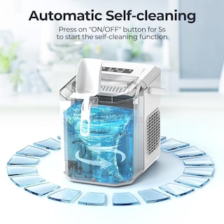 Foto 7 | Foto 7 | Máquina De Hielo Para Encimera Zafro Autolimpiante 26 Lb/24 H Blanca - Venta Internacional.