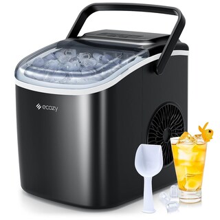 Foto 1 | Foto 1 | Máquina De Hielo Portátil Para Encimera Ecozy 26 Libras Salida Diaria Negra - Venta Internacional.