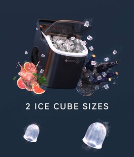 Foto 4 | Foto 4 | Máquina De Hielo Portátil Para Encimera Ecozy 26 Libras Salida Diaria Negra - Venta Internacional.