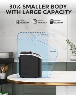 Foto 4 | Foto 4 | Máquina De Hielo En Forma De Pepitas Easyera Para Encimera 15 Kg/24 Horas Autolimpiante - Venta Internacional.
