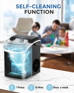 Foto 5 | Foto 5 | Máquina De Hielo En Forma De Pepitas Easyera Para Encimera 15 Kg/24 Horas Autolimpiante - Venta Internacional.