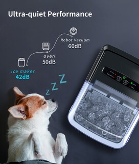 Foto 4 | Foto 4 | Máquina De Hielo Portátil Ecozy Para Encimera 9 Cubos 26 5 Libras/24 Horas - Venta Internacional.