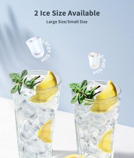 Foto 6 | Foto 6 | Máquina De Hielo Portátil Ecozy Para Encimera 9 Cubos 26 5 Libras/24 Horas - Venta Internacional.