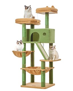 Foto 1 | Foto 1 | Árbol Para Gatos Taoqimiao Msc026 Cactus 146 Cm Con Rascadores - Venta Internacional.