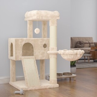 Foto 1 | Foto 1 | Torre Para Gatos Cat Tree Sha Cerlin De 91 Cm Con Rascador Tipo Hamaca - Venta Internacional.