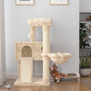Foto 2 | Foto 2 | Torre Para Gatos Cat Tree Sha Cerlin De 91 Cm Con Rascador Tipo Hamaca - Venta Internacional.