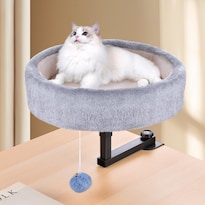 Cama De Escritorio Para Gatos Chumajor Giratoria De 360° Y Ajustable Soporte De 20 Kg - Venta Internacional.
