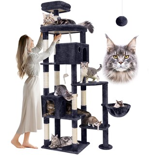 Foto 1 | Foto 1 | Cat Tree Globlazer F83 Giant Para Gatos De Interior Xxl Color Gris Oscuro - Venta Internacional.