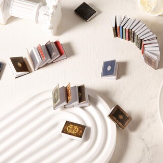 Foto 3 | Foto 3 | Libros En Miniatura Nqeuepn Para Decoración De Casas De Muñecas A Escala 1:12 - Venta Internacional.