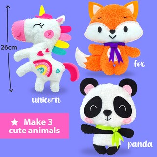 Foto 3 | Foto 3 | Kit De Costura Krafun Con Forma De Unicornio Para Principiantes Para Niños De 7 A 13 Años - Venta Internacional.