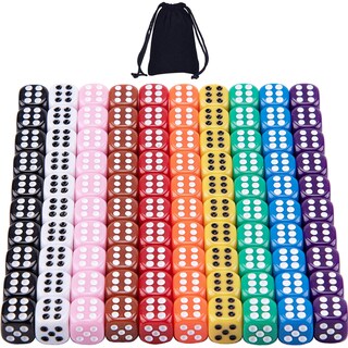 Foto 1 | Foto 1 | Juego De Dados Austor 100 Piezas 12 Mm 6 Lados Esquina Redonda Con Bolsa - Venta Internacional.