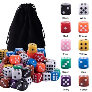 Foto 3 | Foto 3 | Juego De Dados Austor 100 Piezas 12 Mm 6 Lados Esquina Redonda Con Bolsa - Venta Internacional.