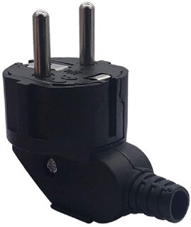 Foto 4 | Foto 4 | Enchufe De Alimentación Recableado Para Bricolaje Schuko Eu 16 A 250 V Negro - Venta Internacional.