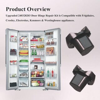 Foto 2 | Foto 2 | Bisagra Para Puerta De Refrigerador Casquillo Cojinete Cierre Leva X2 - Venta Internacional.