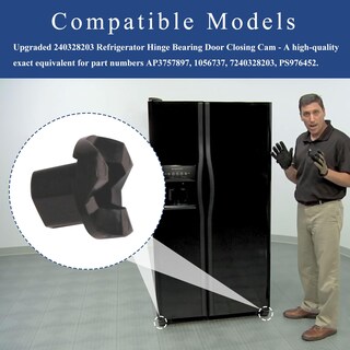Foto 3 | Foto 3 | Bisagra Para Puerta De Refrigerador Casquillo Cojinete Cierre Leva X2 - Venta Internacional.