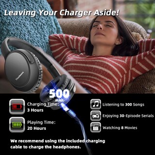 Foto 6 | Foto 6 | Auriculares Inalámbricos Tianfucen Bkm400 Para Tv Con Transmisor Bluetooth - Venta Internacional.